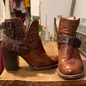 Freebird Buckle Booties